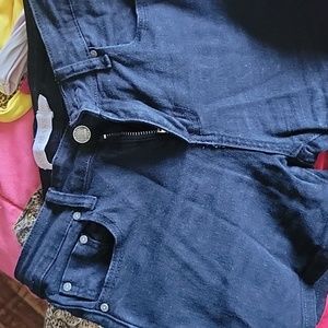 Buzz Jean shorts, sz M, black.